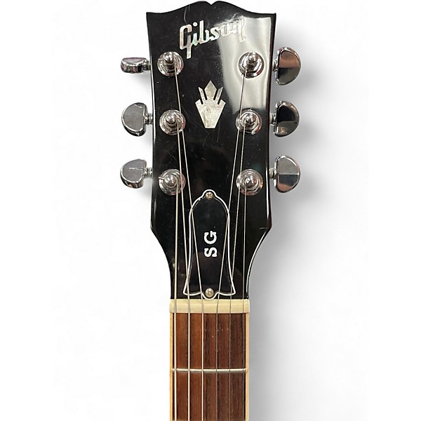 Used Gibson SG Standard Black Solid Body Electric Guitar