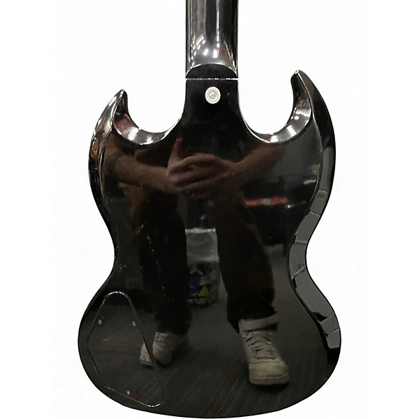 Used Gibson SG Standard Black Solid Body Electric Guitar