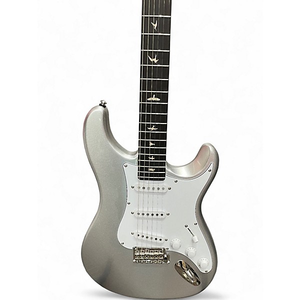 Used PRS SE Silver Sky Silver Sparkle Solid Body Electric Guitar