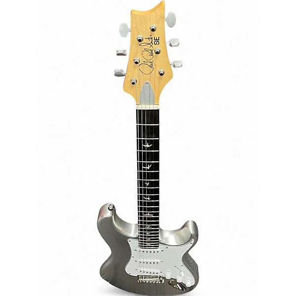 Used PRS SE Silver Sky Silver Sparkle Solid Body Electric Guitar
