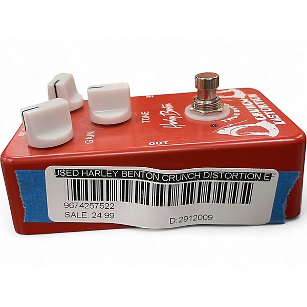 Used Harley Benton Crunch Distortion Effect Pedal