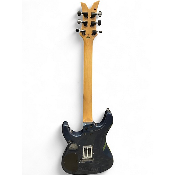 Used Dean Vendetta XM Tremolo Metallic Blue Solid Body Electric Guitar