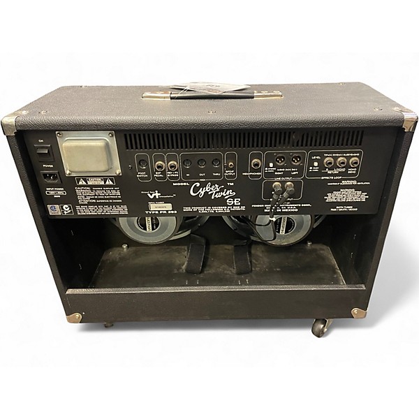 Used Fender Cybertwin 130W 2x12 Guitar Combo Amp