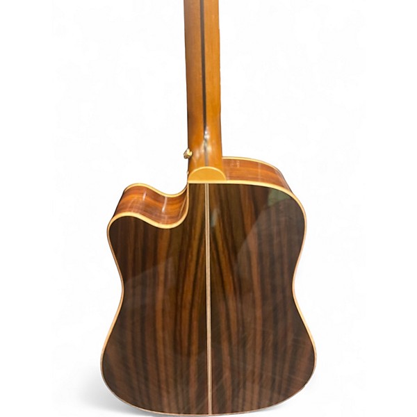 Used Zager ZAD-900CE Natural Acoustic Electric Guitar