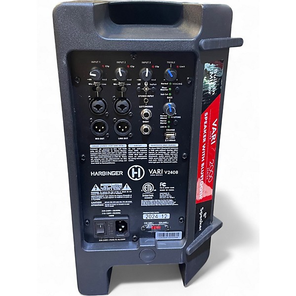 Used Harbinger VARI V2408 Powered Speaker