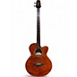 Used Takamine EG512CGAMQ Trans Orange Acoustic Bass Guitar thumbnail