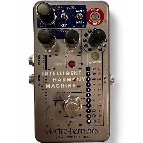 Used Electro-Harmonix intelligent harmony machine Effect Pedal
