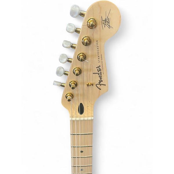Used Fender Richie Kotzen Stratocaster trans red burst Solid Body Electric Guitar