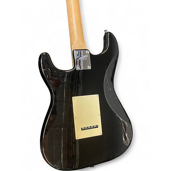 Used Squier Bullet Stratocaster Black Solid Body Electric Guitar
