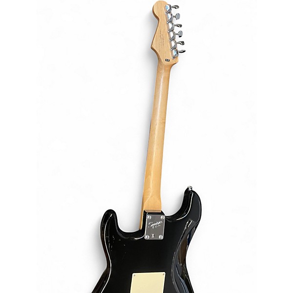 Used Squier Bullet Stratocaster Black Solid Body Electric Guitar