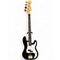 Used Donner Standard Series Bass Black Electric Bass Guitar thumbnail