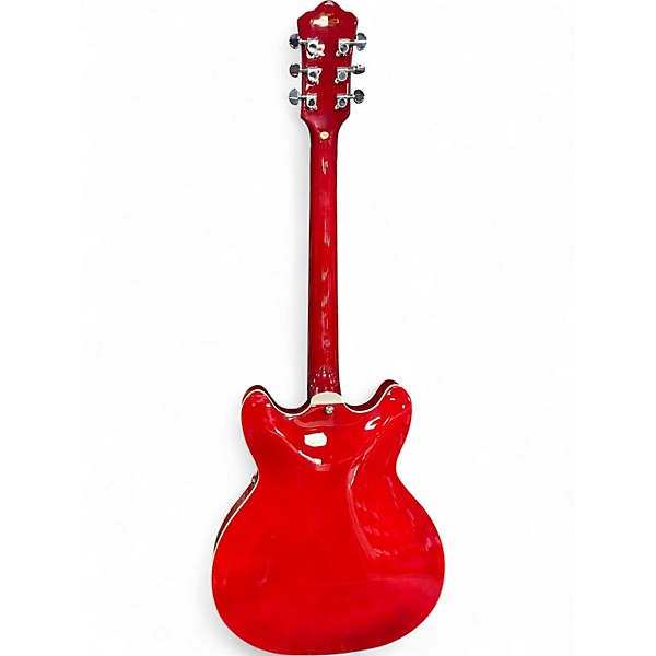 Used 2023 Grote 335 Cherry Red Hollow Body Electric Guitar