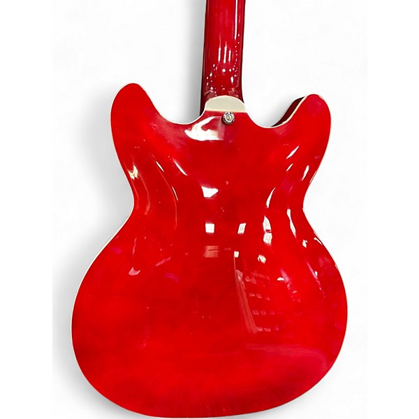 Used 2023 Grote 335 Cherry Red Hollow Body Electric Guitar