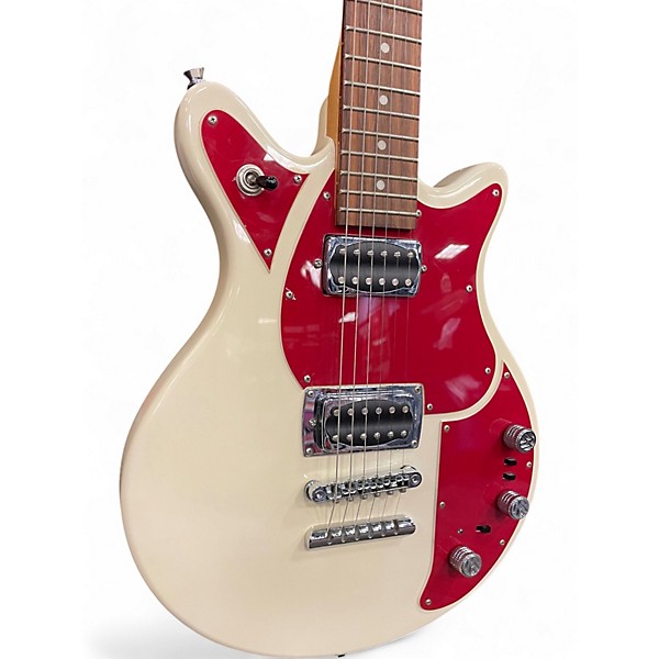 Used 2006 First Act Volkswagen Garage Master Red and White Solid Body Electric Guitar