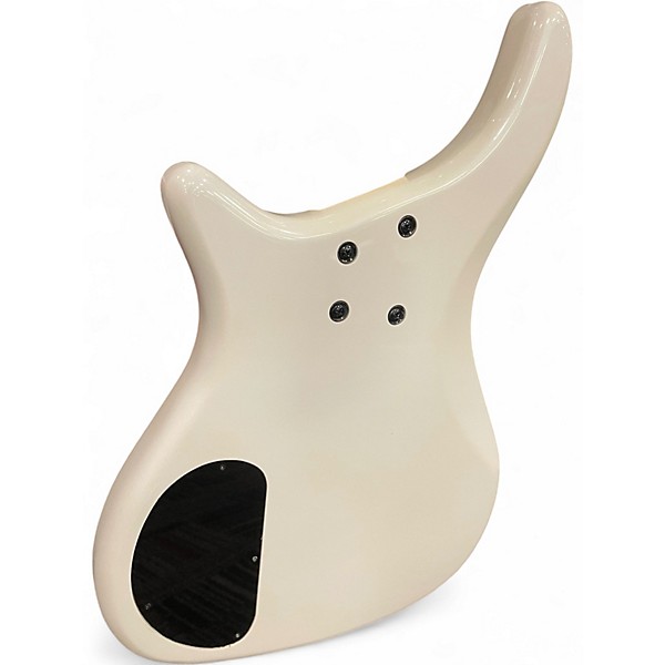 Used Rogue LX200BF Pearl White Electric Bass Guitar