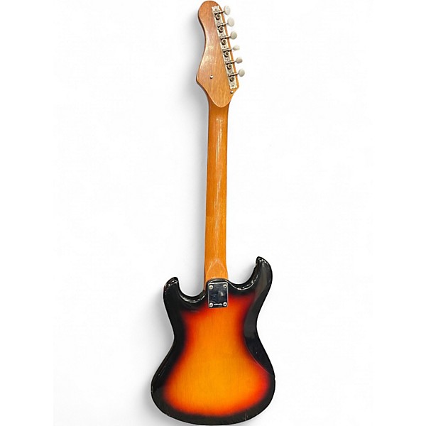 Used Kingston The Swinger II Teisco Tobacco Sunburst Solid Body Electric Guitar