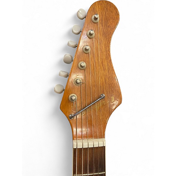 Used Kingston The Swinger II Teisco Tobacco Sunburst Solid Body Electric Guitar