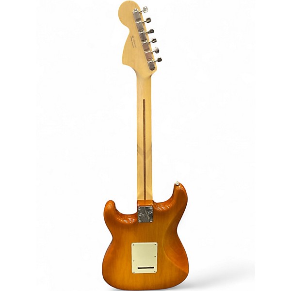 Used Fender American Performer Stratocaster SSS Honey Burst Solid Body Electric Guitar