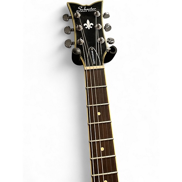 Used Schecter Guitar Research Tempest Standard Amber Solid Body Electric Guitar