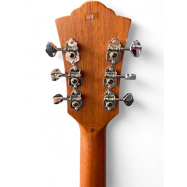 Used Guild F240E Natural Acoustic Guitar