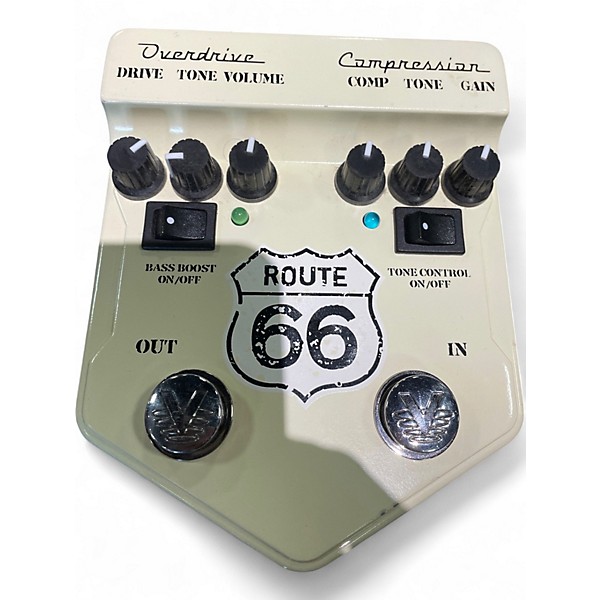 Used Visual Sound V2RT66 V2 Route 66 Overdrive Compressor Effect Processor