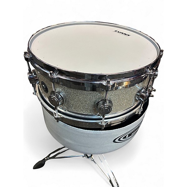 Used TAMA 6X14 COLLECTOR'S SERIES TOP EDGE BROKEN GLASS Drum