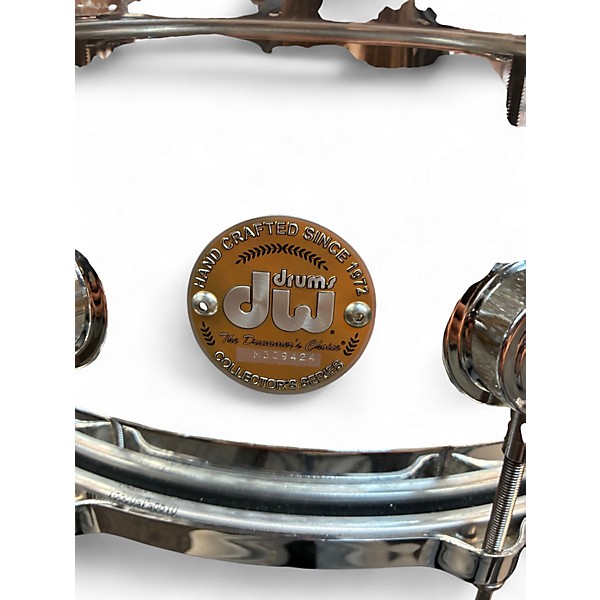 Used TAMA 6X14 COLLECTOR'S SERIES TOP EDGE BROKEN GLASS Drum