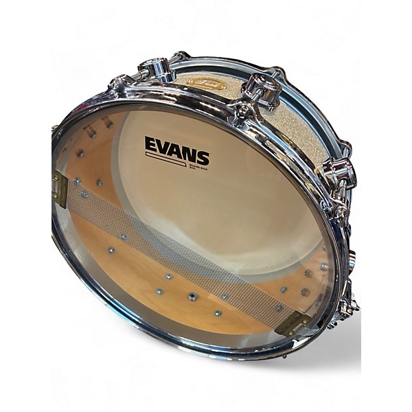 Used TAMA 6X14 COLLECTOR'S SERIES TOP EDGE BROKEN GLASS Drum