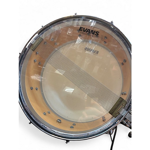 Used TAMA 6X14 COLLECTOR'S SERIES TOP EDGE BROKEN GLASS Drum