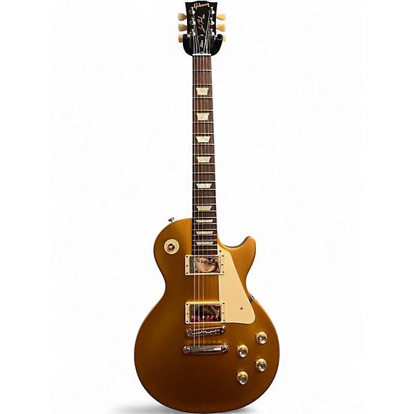 Used Gibson Les Paul Tribute Goldtop Solid Body Electric Guitar