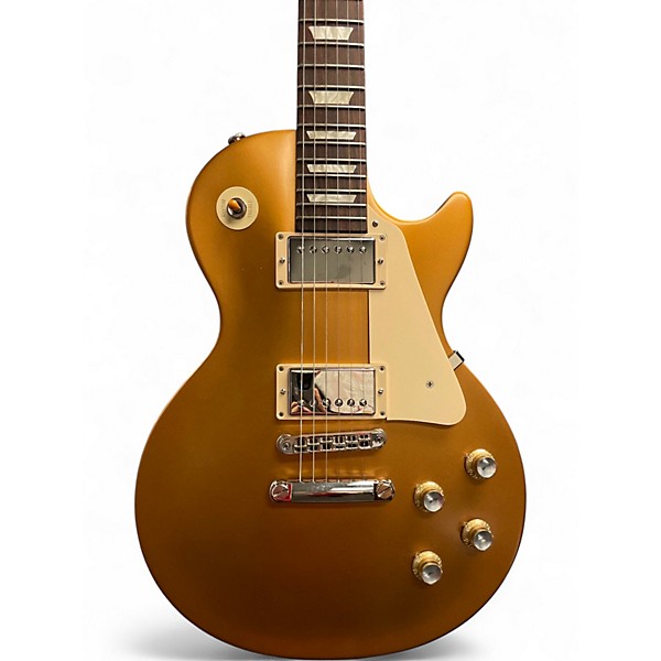 Used Gibson Les Paul Tribute Goldtop Solid Body Electric Guitar