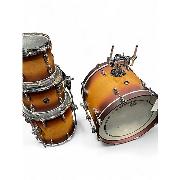 Used Gretsch Drums 4 Piece Renown Tobacco Burst Drum Kit