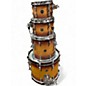Used Gretsch Drums 4 Piece Renown Tobacco Burst Drum Kit