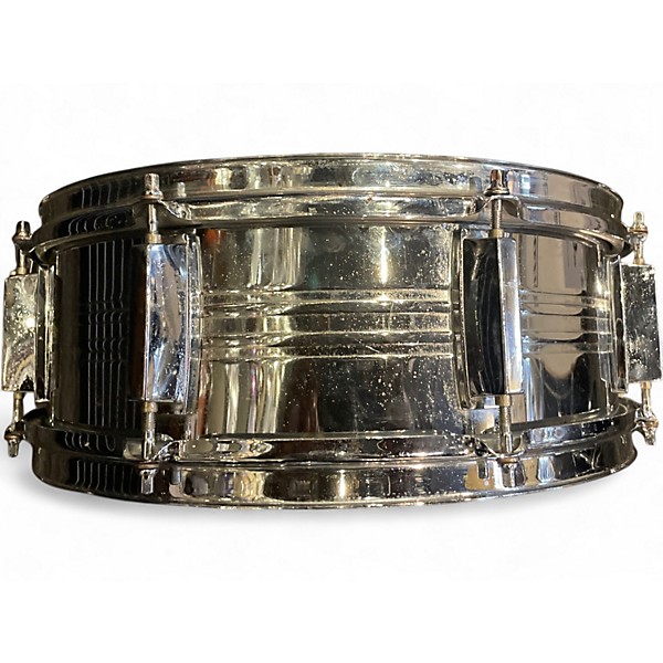 Used Yamaha 14in SD-55OM Chrome Silver Drum