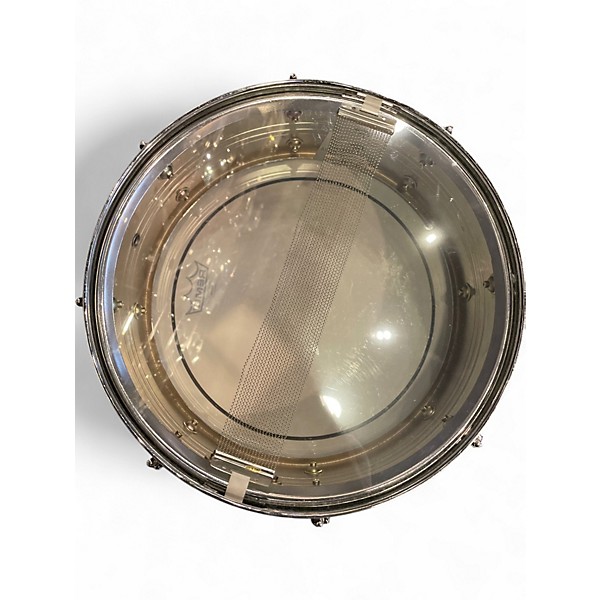 Used Yamaha 14in SD-55OM Chrome Silver Drum