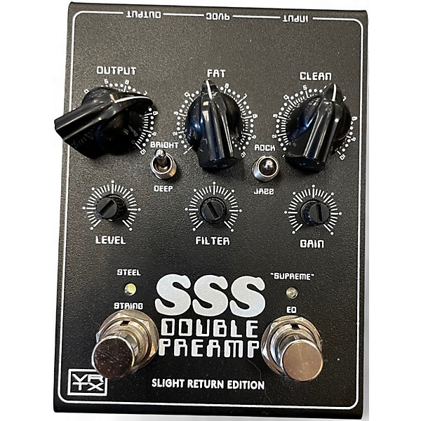 Used Vertex Effects SSS DOUBLE PREAMP Pedal