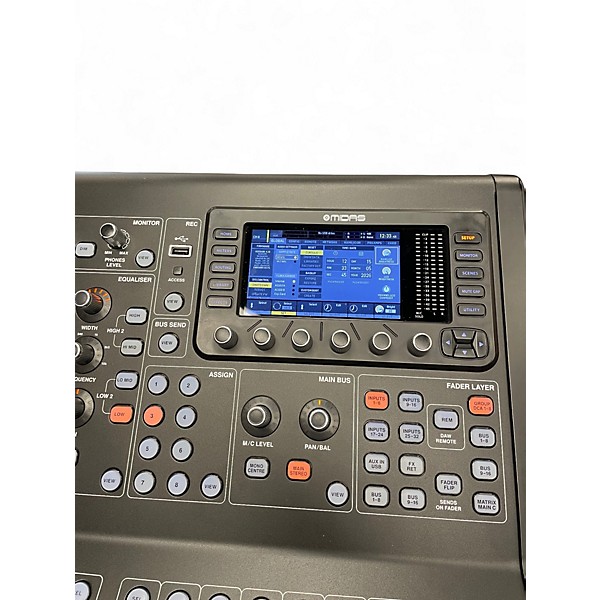 Used Midas M32R w dante card Digital Mixer