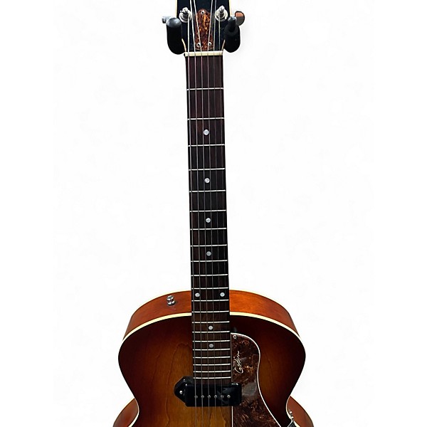 Used Godin 5th Avenue Kingpin P90 Cognac Burst Hollow Body Electric Guitar