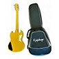 Used 2025 Epiphone SG Standard Yellow Solid Body Electric Guitar