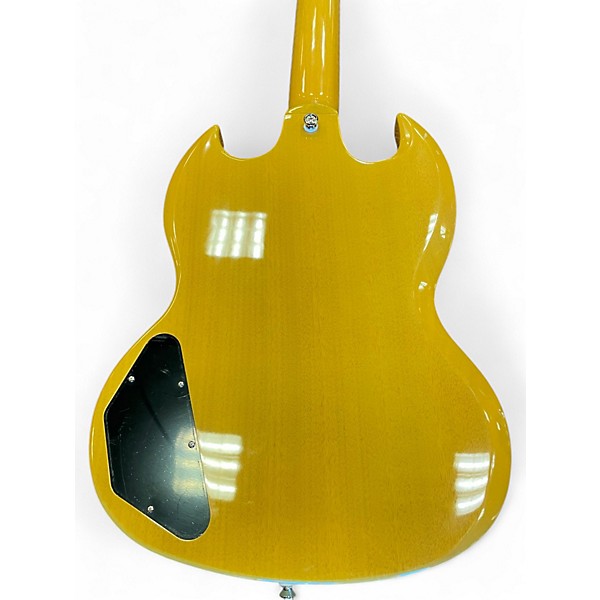 Used 2025 Epiphone SG Standard Yellow Solid Body Electric Guitar