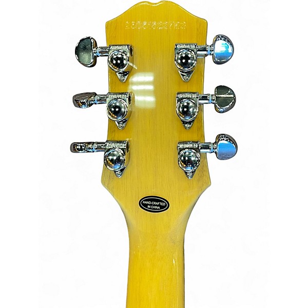 Used 2025 Epiphone SG Standard Yellow Solid Body Electric Guitar
