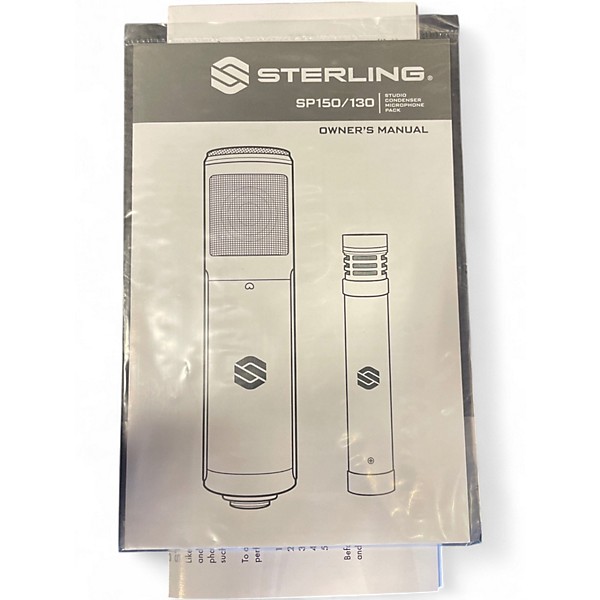 Used Sterling Audio SP150/130 Pack Recording Microphone Pack