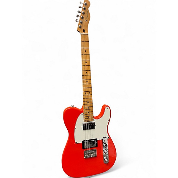 Used Fender Player II Telecaster HH CORAL RED Solid Body Electric Guitar