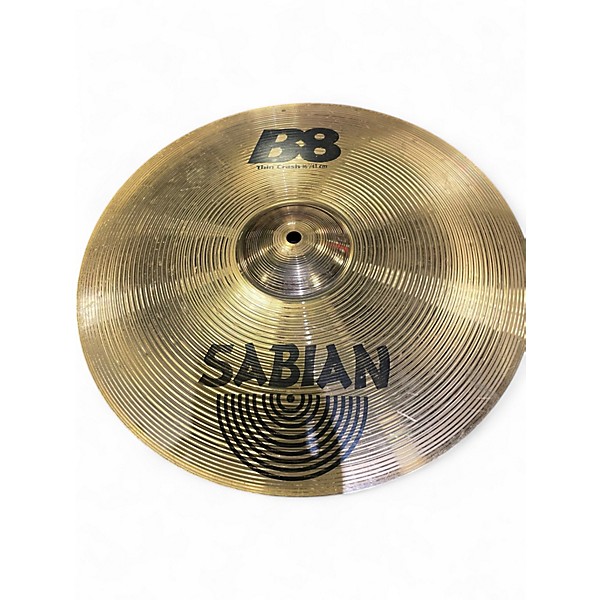 Used SABIAN 16in B8 Thin Crash Cymbal