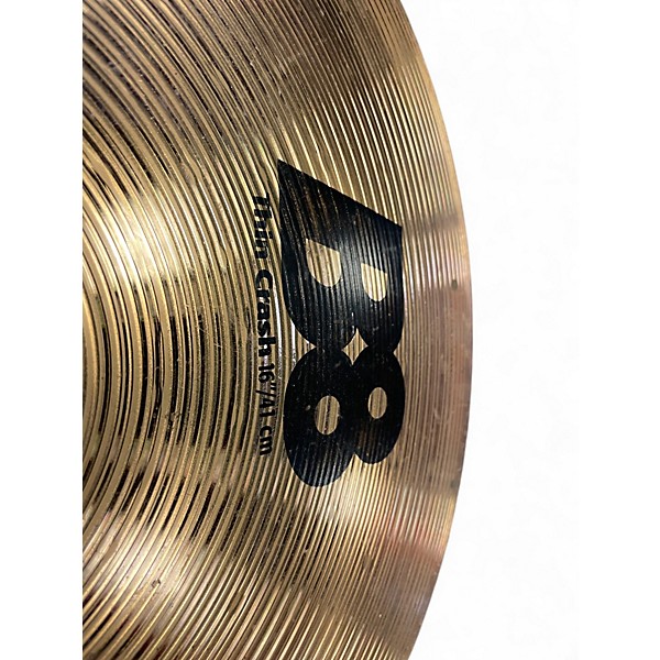 Used SABIAN 16in B8 Thin Crash Cymbal