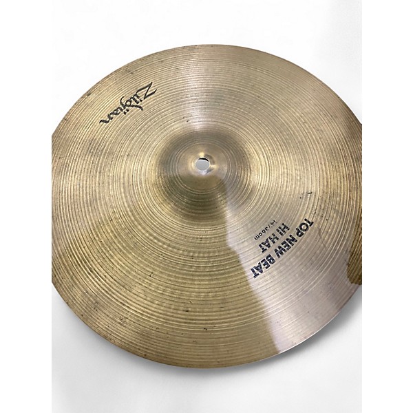 Used Zildjian 14in New Beat Hi Hat Pair Cymbal