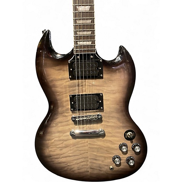 Used Firefly sg classic grey burst Solid Body Electric Guitar