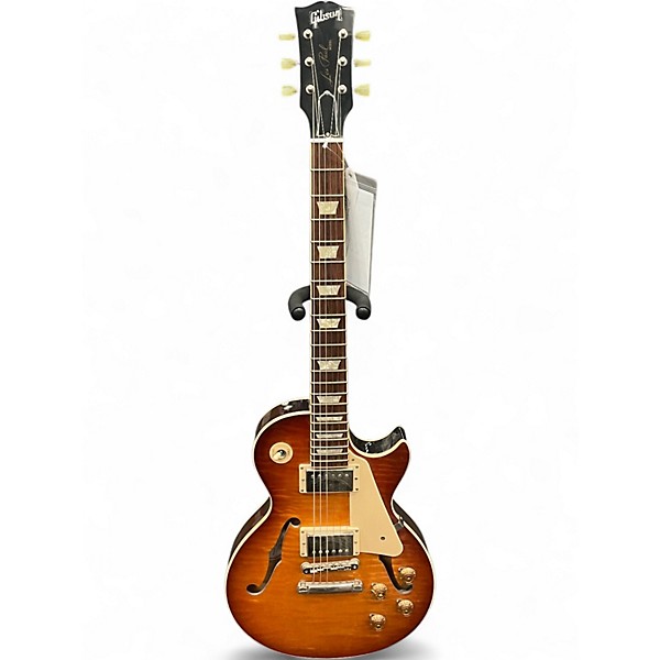 Used Gibson ES Les Paul 2 Color Sunburst Hollow Body Electric Guitar