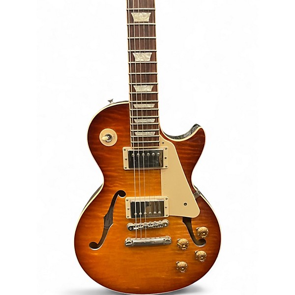Used Gibson ES Les Paul 2 Color Sunburst Hollow Body Electric Guitar