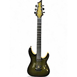 Used Schecter Guitar Research C1 50TH GOLD BURST Solid Body Electric Guitar
